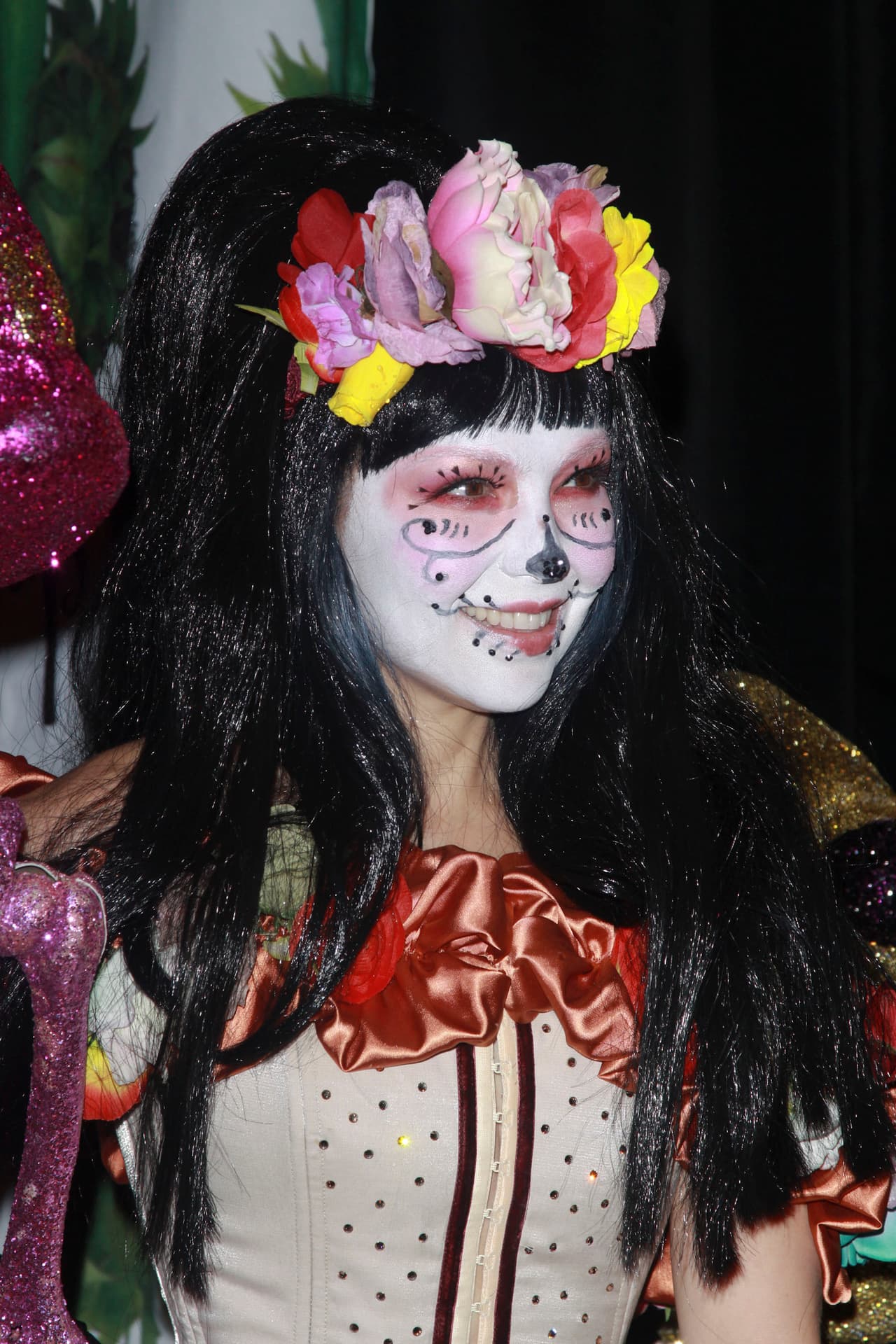 ¡Qué fantástica y siniestra lucía la actriz!