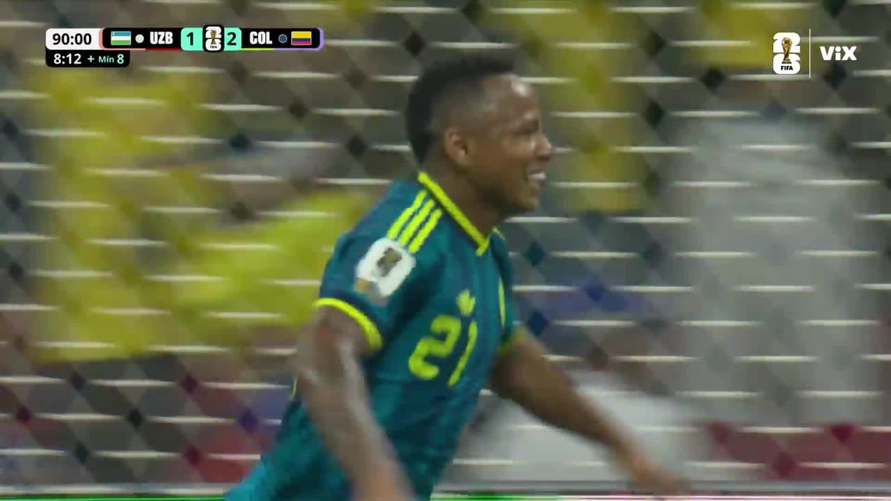 ¡Colombia sella goleada de último minuto vs. Uzbekistán con este golazo!