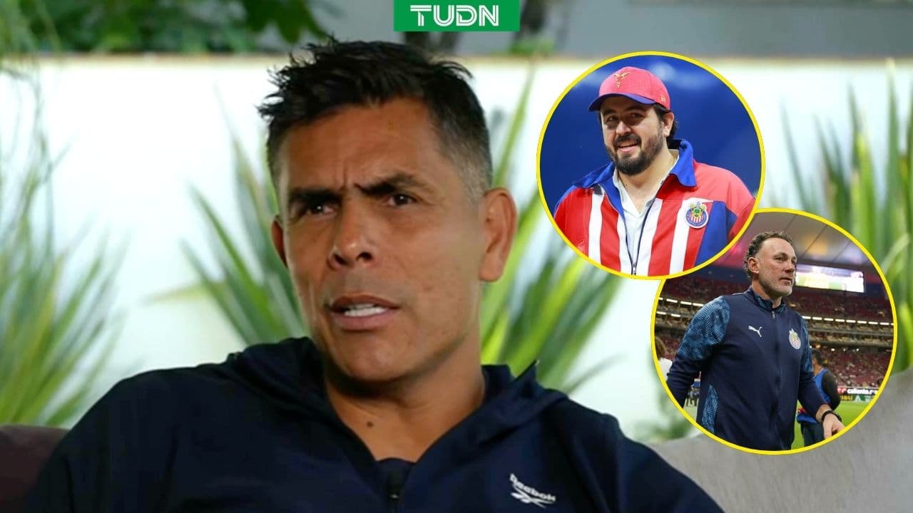Oswaldo Sánchez felicita a Amaury Vergara por el 120 aniversario de Chivas