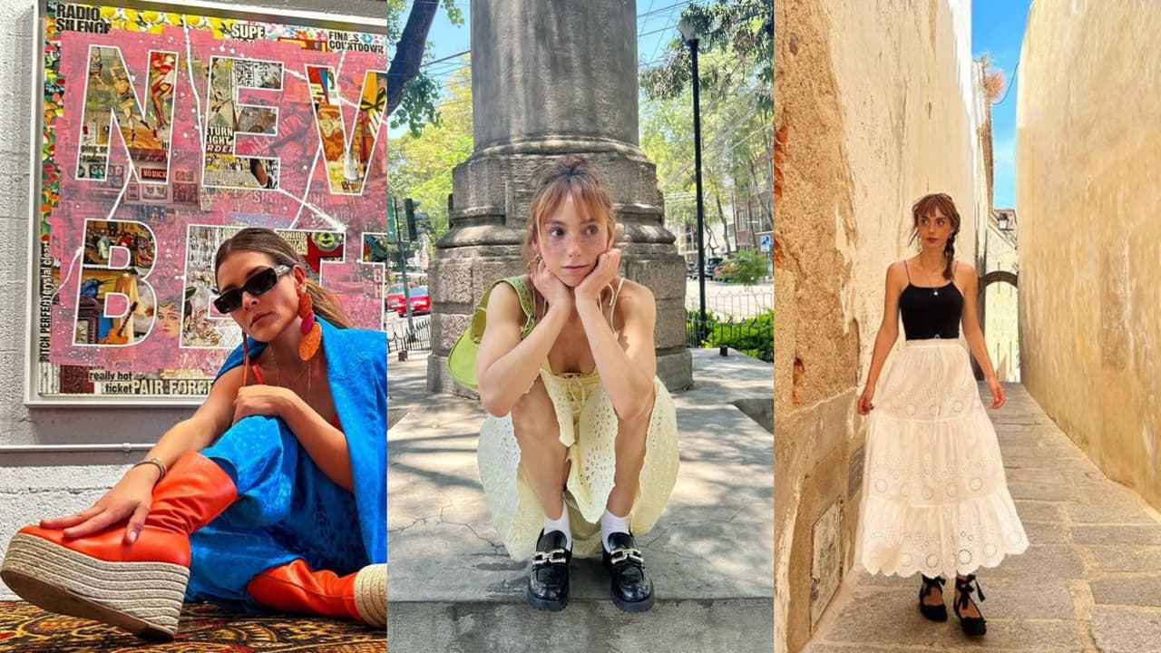 Zapatos de punta cuadrada.