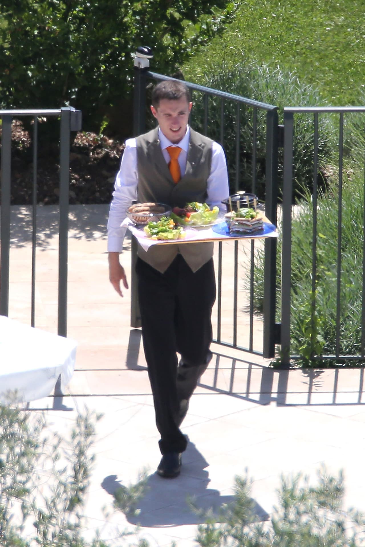 Llegó el momento de comer.