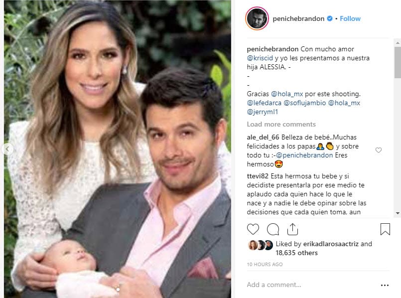 Además, en la entrevista revelaron el nombre de su bebé, el cuál se había mantenido en completo hermetismo.
<br>