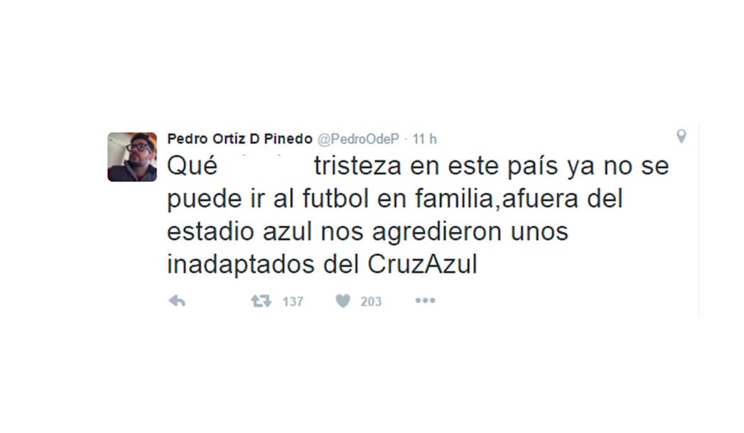 El hijo del artista hizo lo mismo en su cuenta social.