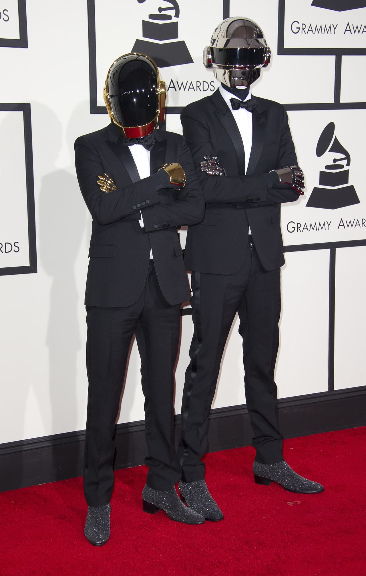 Finalmente tenemos a Daft Punk, quienes seguro son fans de Darth Vader, ¿no les parece?