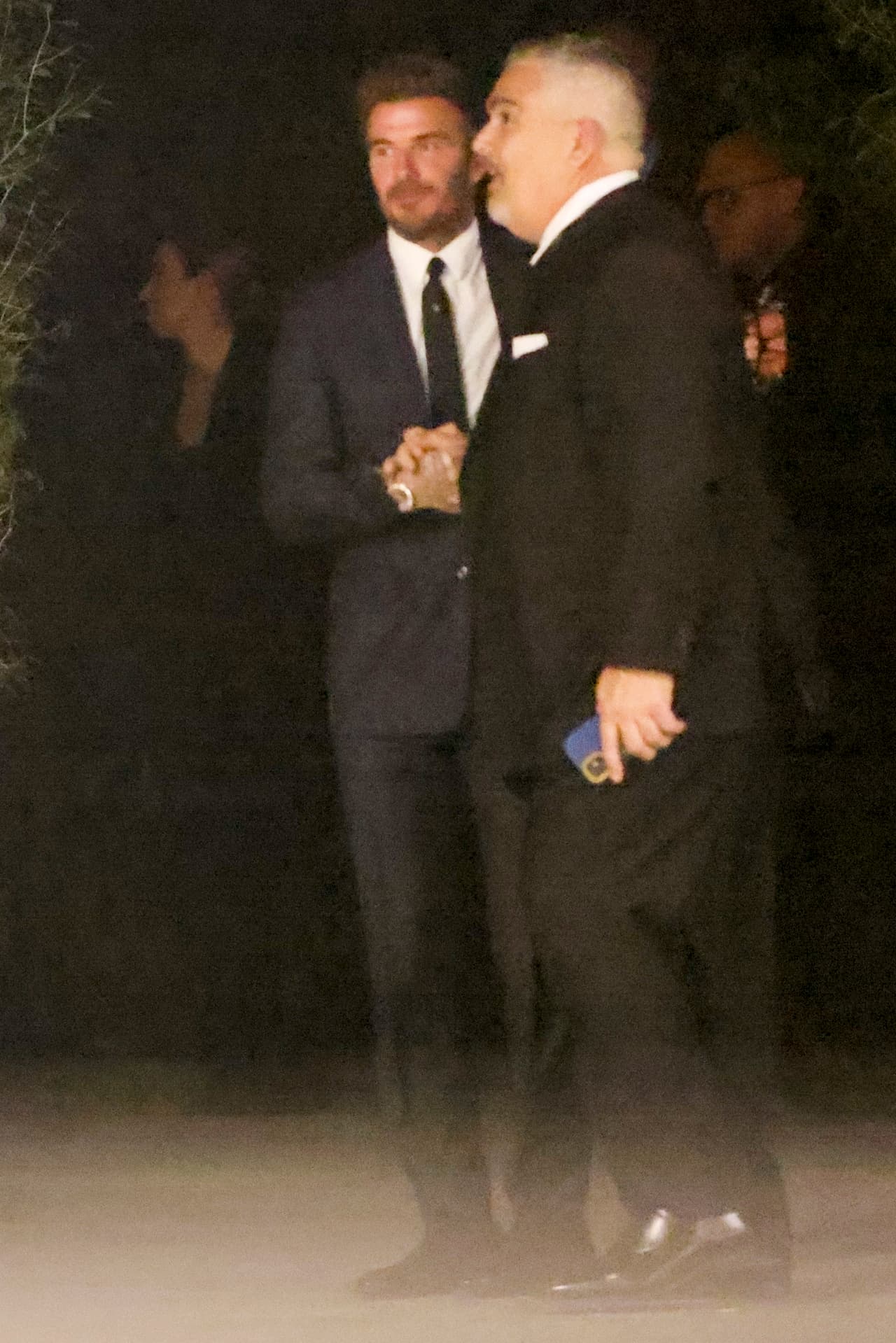 David Beckham y el empresario mexicano Carlos Slim fueron los padrinos de Marc.