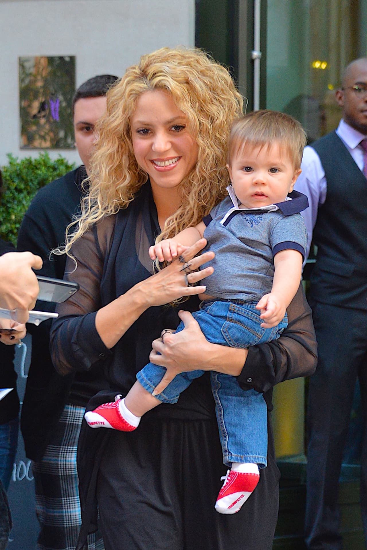 Fue a varios eventos en la Gran Manzana.