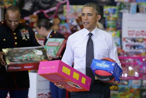 Entre los juguetes se podía observar que había una gran variedad para niñas y niños.