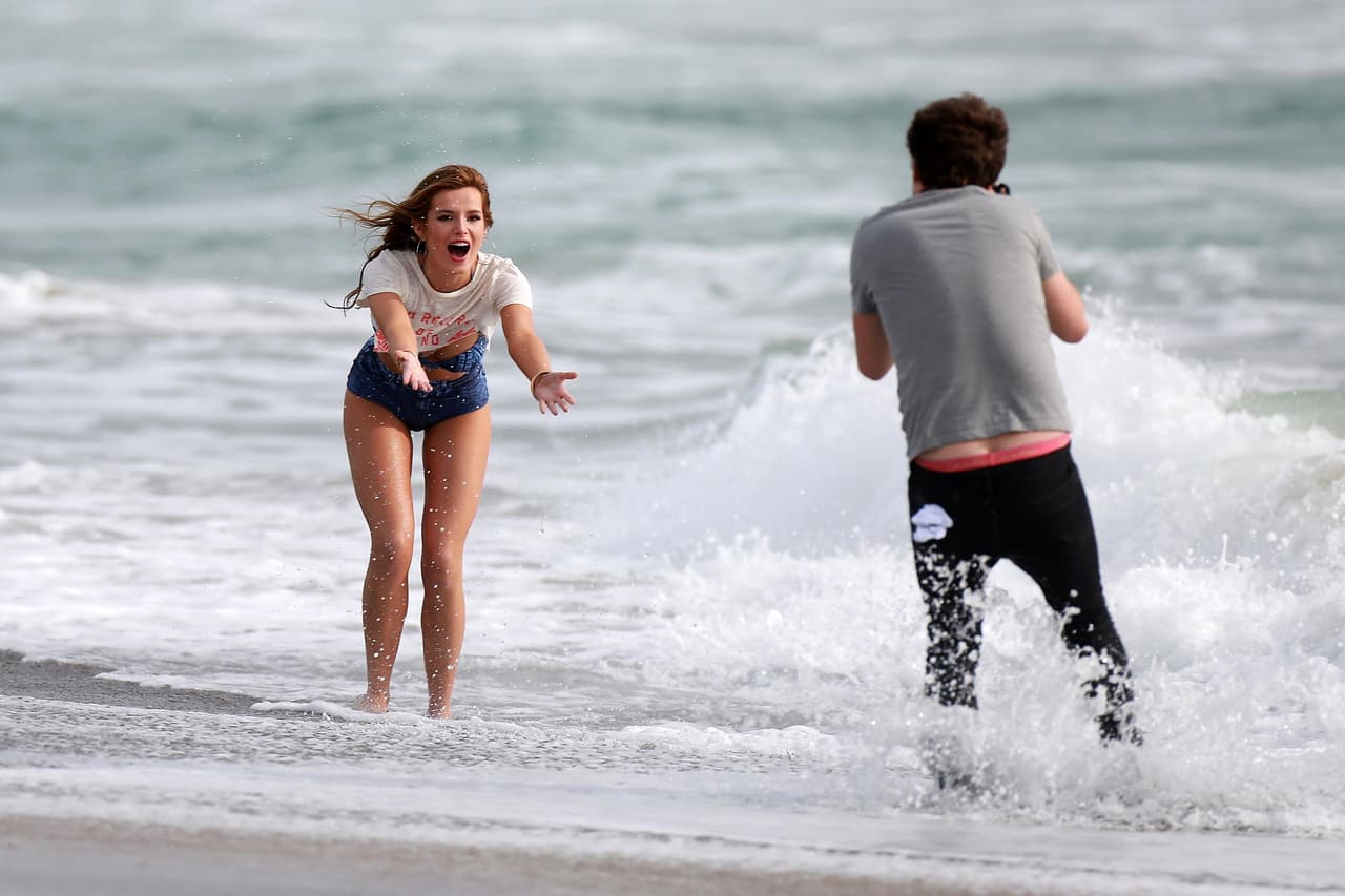 El fotógrafo captaba sus mejores ángulos.