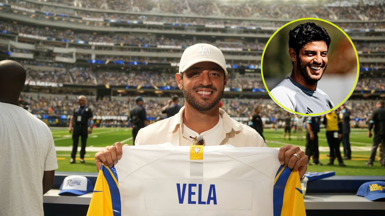 Carlos Vela no ha jugado con LAFC, pero es invitado de lujo con los Rams