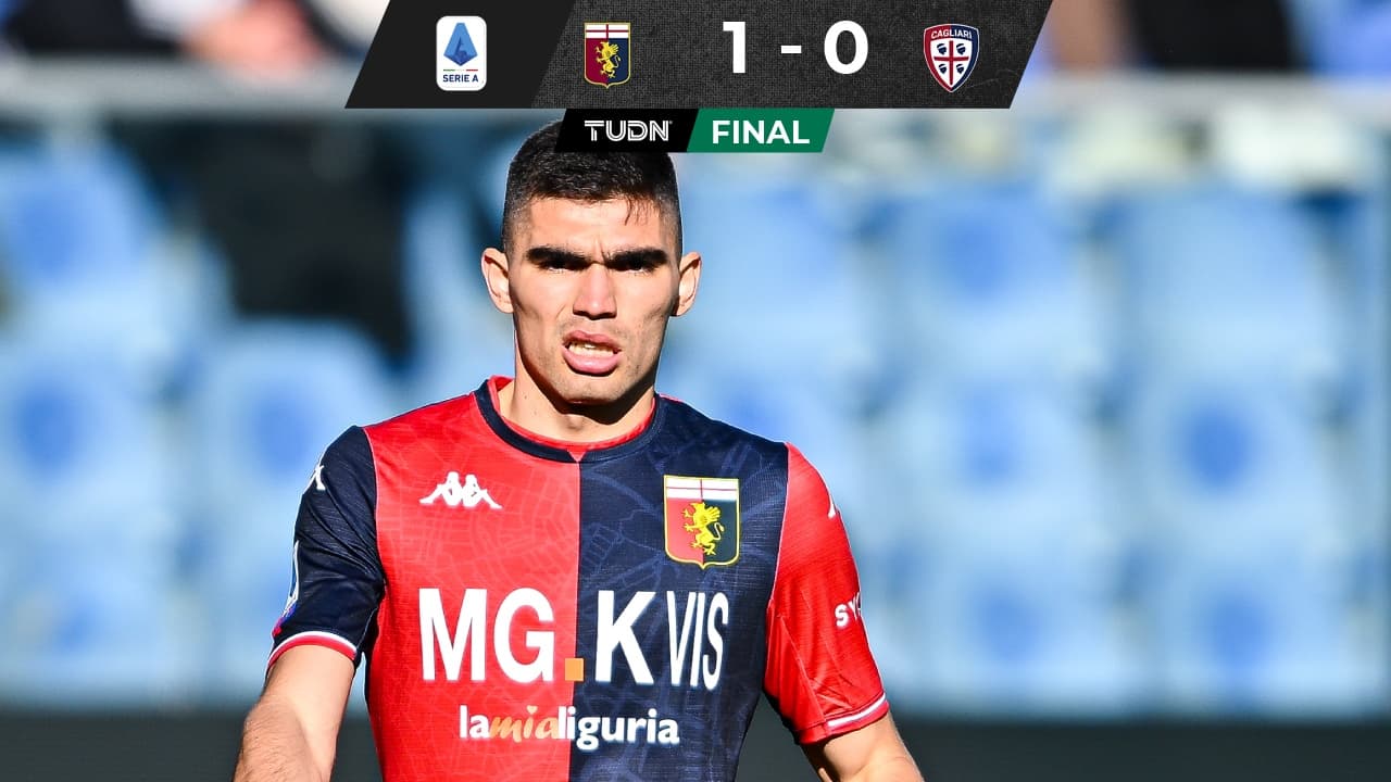 Genoa 1-0 Cagliari Serie A Fecha 34: Jugadas, goles y resumen