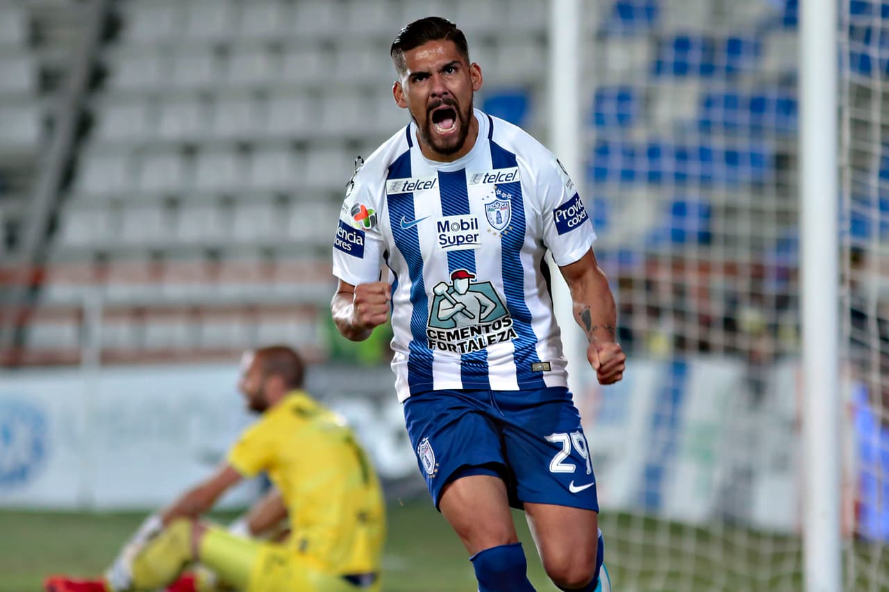 4. Franco Jara. El argentino es uno de los dos goleadores del Pachuca que no estará en la Liguilla, 9 goles en 1171 minutos.
