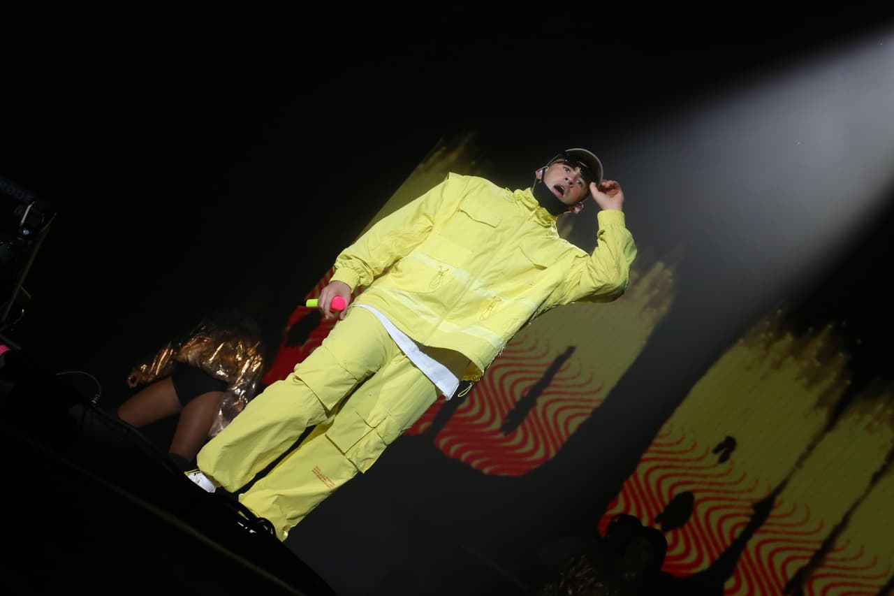 Primero salió 
<b>Bad Bunny</b>, quien quedó extasiado con la respuesta del público en la ciudad tejana. .