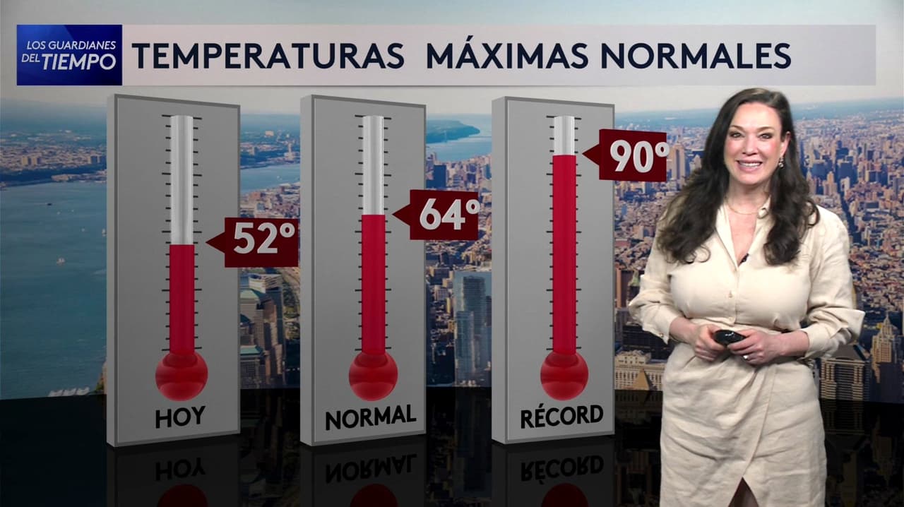 Pronóstico del tiempo hoy en Nueva York: 35% de probabilidad de lluvia; el termómetro alcanzará 52 °F