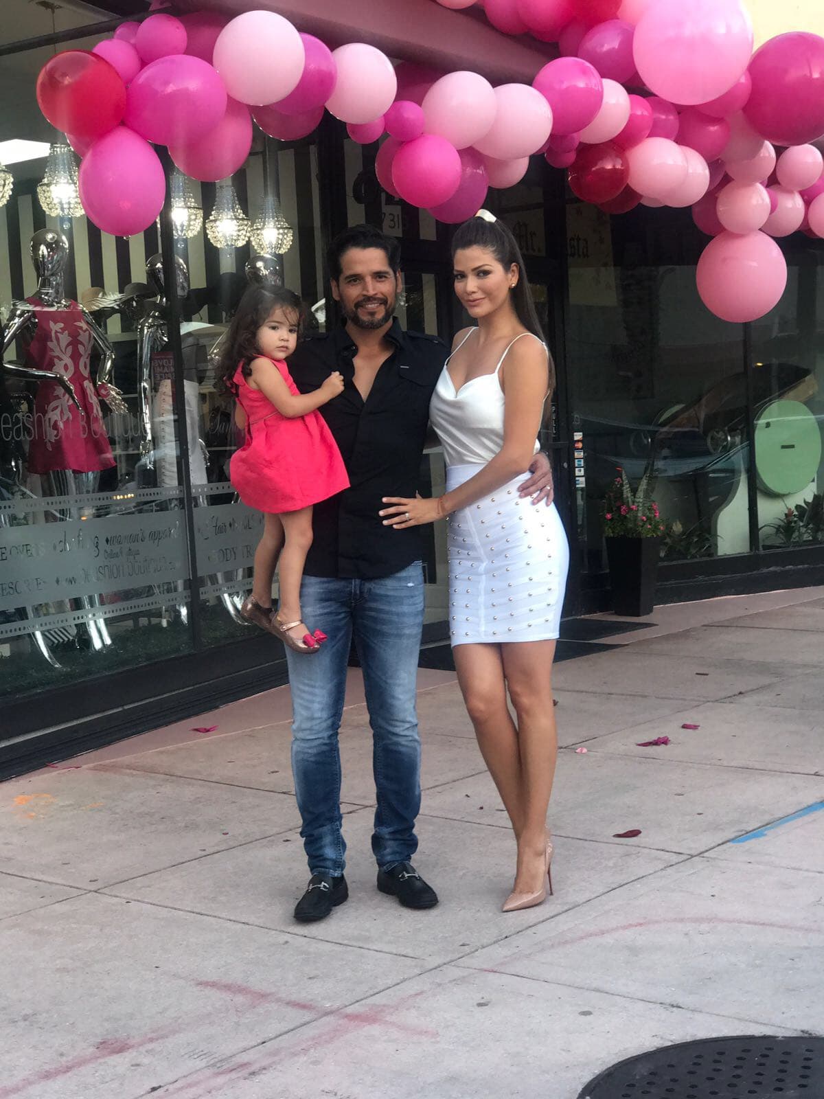 Su esposo y su hija son los dos grandes pilares de su vida.