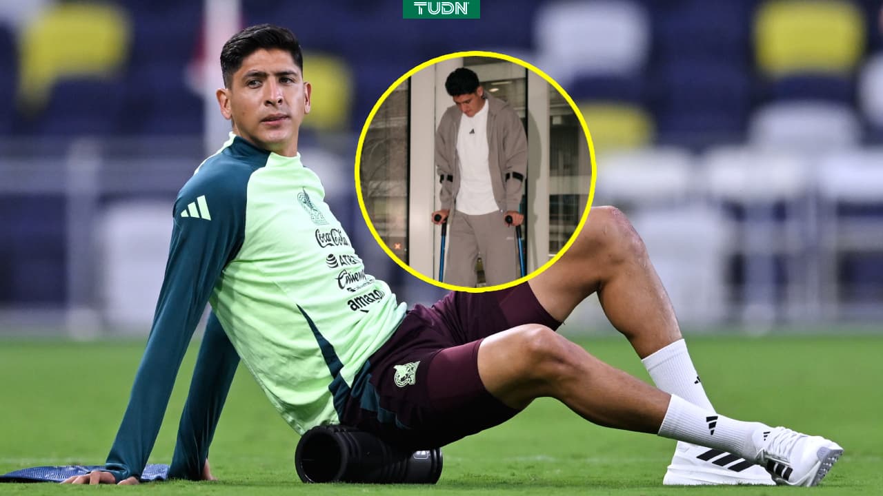 Edson Álvarez inicia su rehabilitación tras operación de tobillo