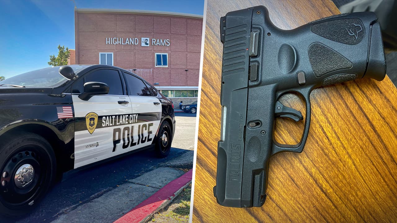 Estudiantes detenidos con armas automáticas: Alerta en una preparatoria de Salt Lake City
