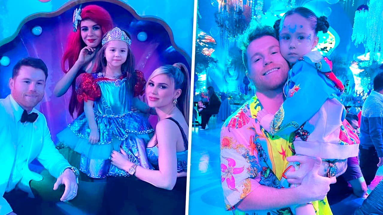 ¡Festejaron ‘bajo del mar'!: la espectacular fiesta que Saúl ‘Canelo’ Álvarez le hizo a su hija por sus 4 años
