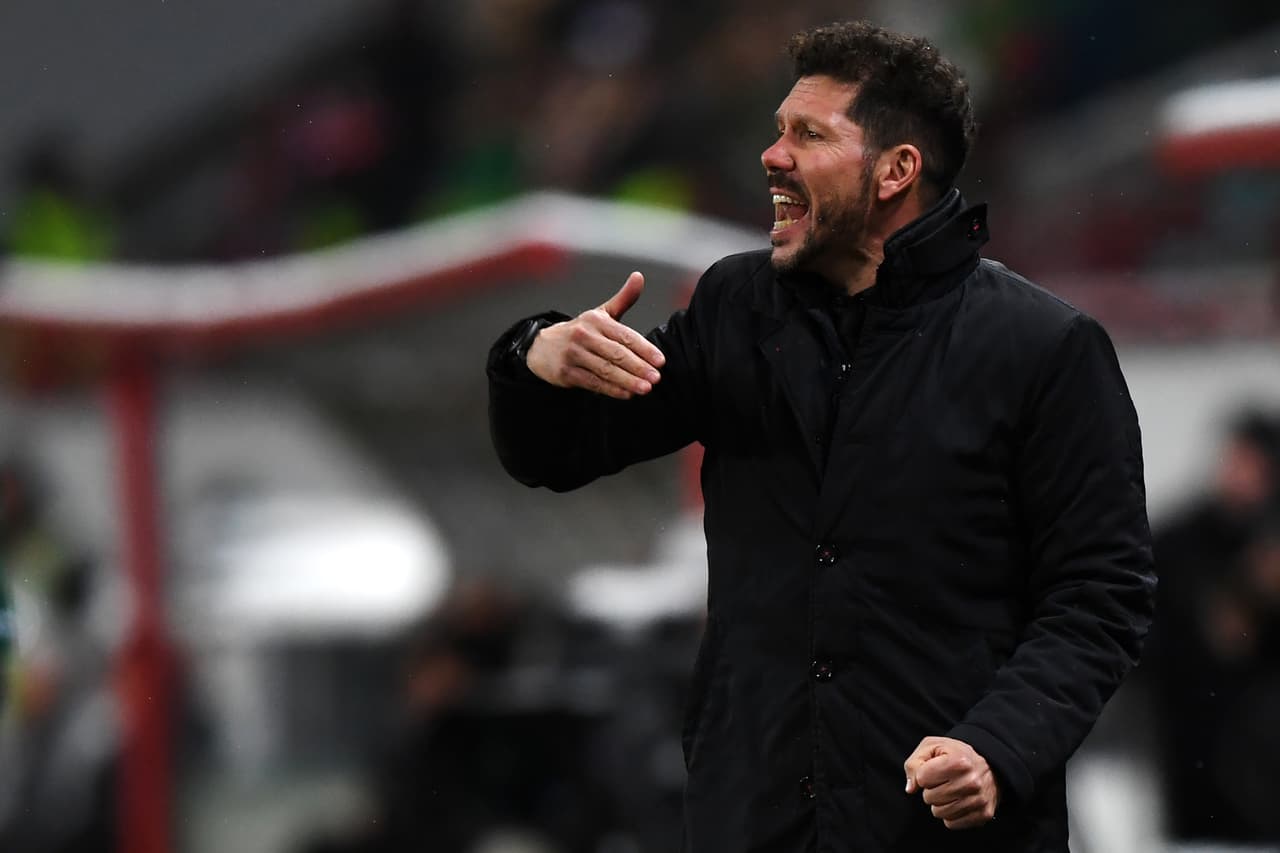 Para la segunda parte, Diego Simeone le pidió a su equipo buscar el triunfo que sentenciara su paso.