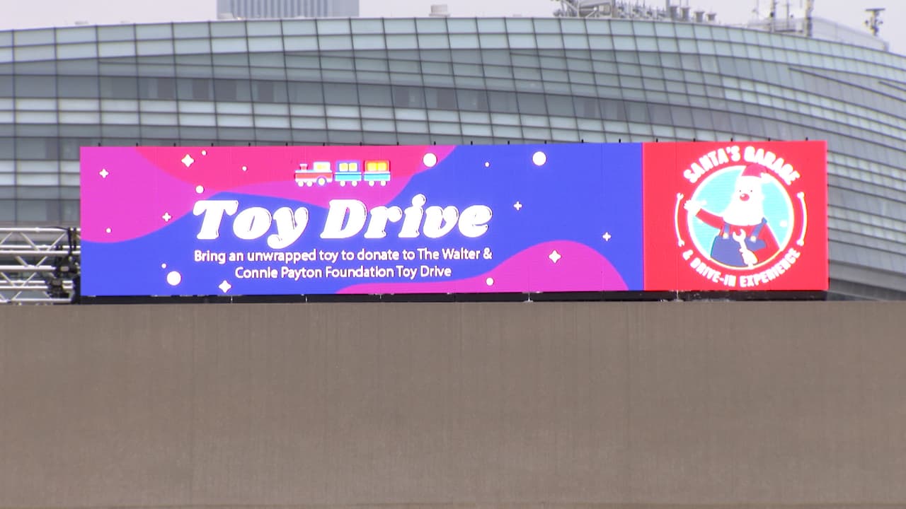 Se estarán recaudando juguetes para la Fundación The Walter & Connie Payton.
