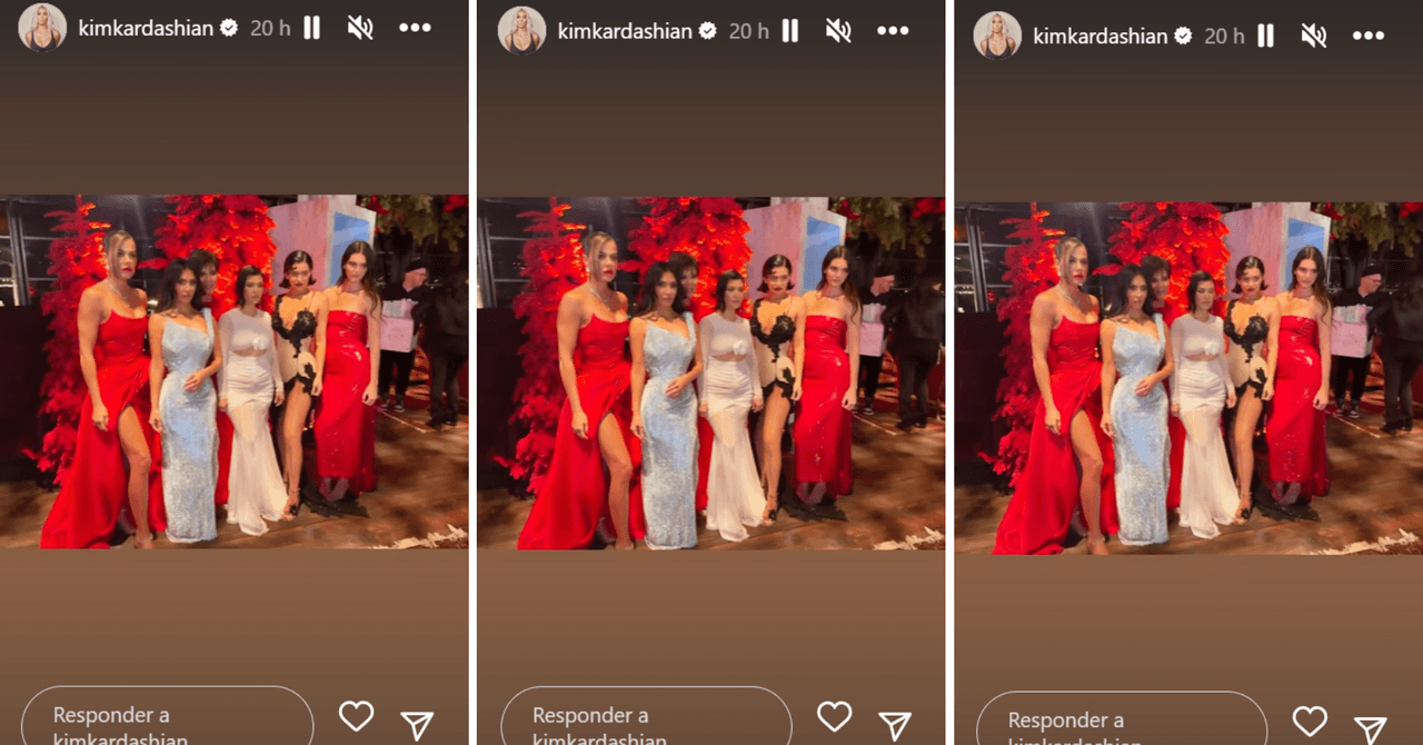 Las foto de Navidad de las Kardashian 2022