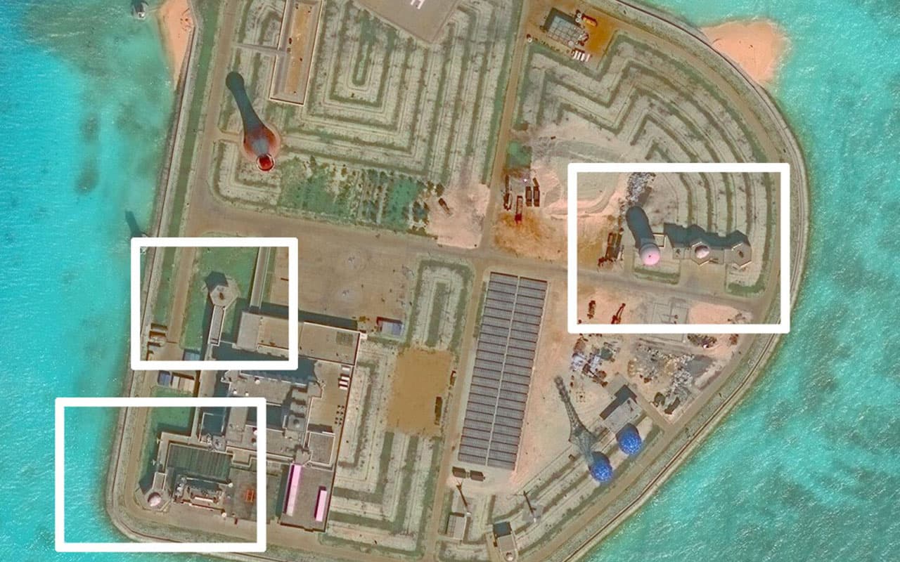 Las armas de China que elevan la tensión en islas disputadas del sureste asiático