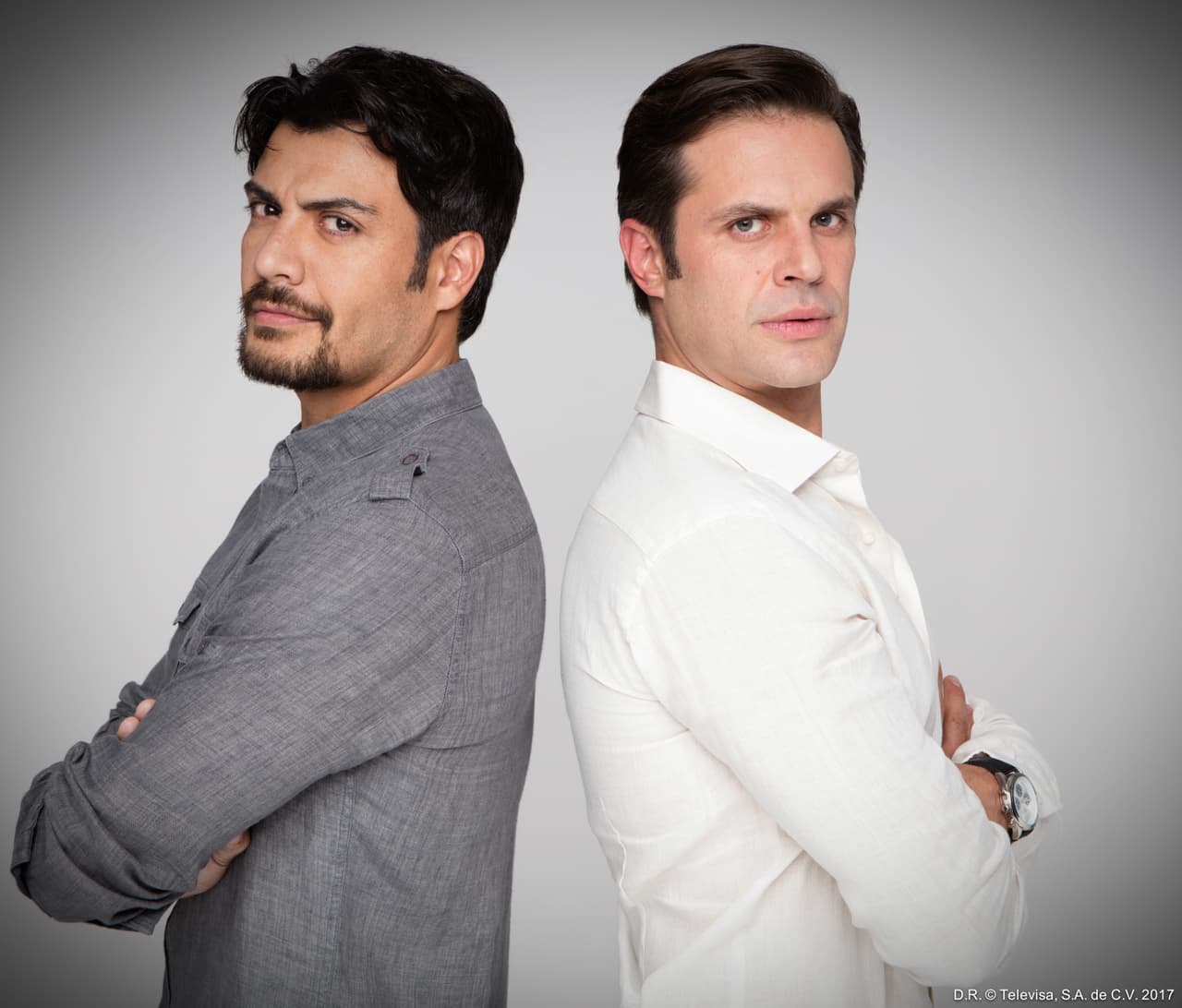 Homero Fuentes y León Serrano en 'El bienamado'