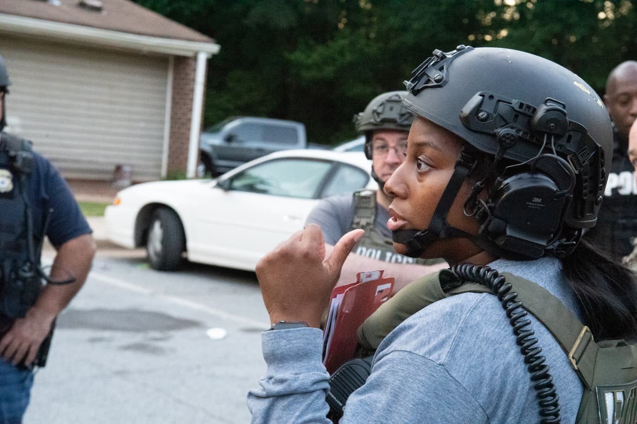 ATLANTA -- The U.S. Marshals Service Missing Child Unit, in conjunction with the agency’s Southeast Regional Fugitive Task Force, the National Center for Missing and Exploited Children (NCMEC) and Georgia state and local agencies, led a two-week operation in May in the metro Atlanta area to recover 24 endangered missing children. Operation Not Forgotten 2021 was the third of its kind in as many years led by the SERFTF. Similar to the August 2020 operation, the SERFTF worked in conjunction with the Georgia Attorney General’s office, with its staff embedding with the USMS teams as they recovered children who were known or suspected victims of child sexual exploitation and child sex trafficking. Of the 24 recovered, 16 of the children were suspected victims of sex trafficking. Photo by: Shane T. McCoy / US Marshals