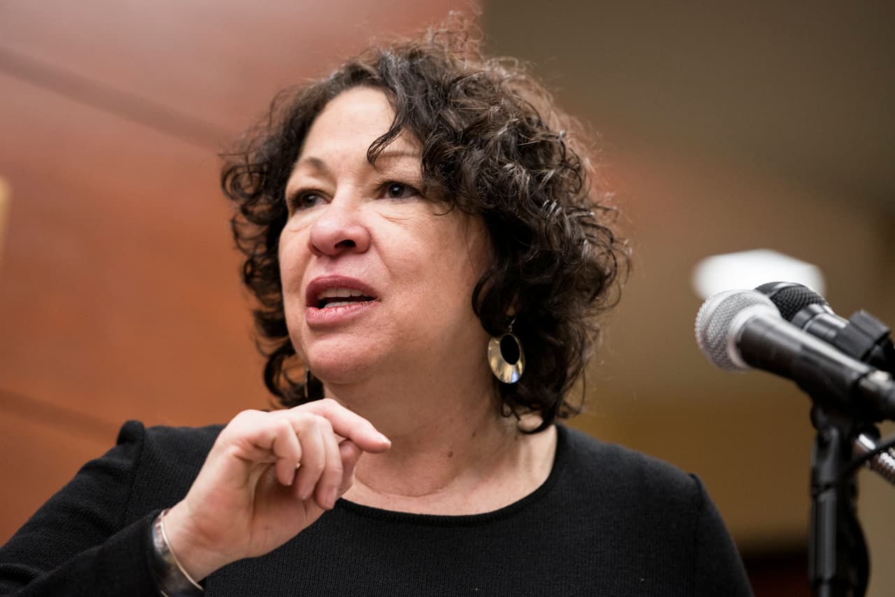 Sonia Sotomayor: "No me midas por cómo se abre la puerta para mí, mídeme por lo que hago una vez que cruce el umbral"