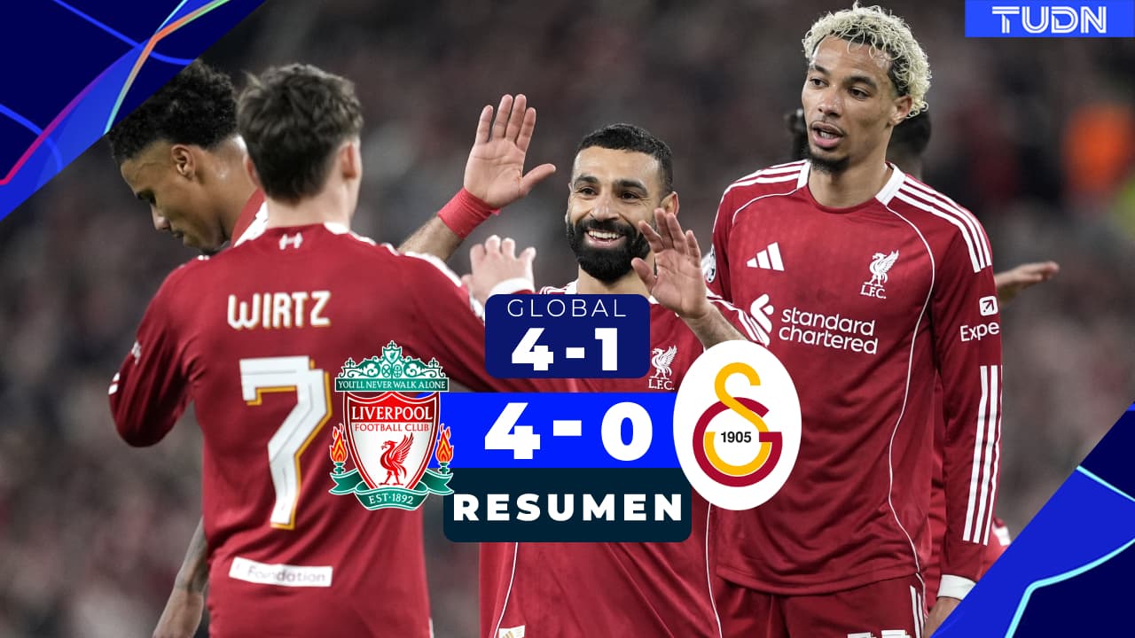 Resumen | Liverpool no tuvo piedad del Galatasaray y se instala en Cuartos de Final
