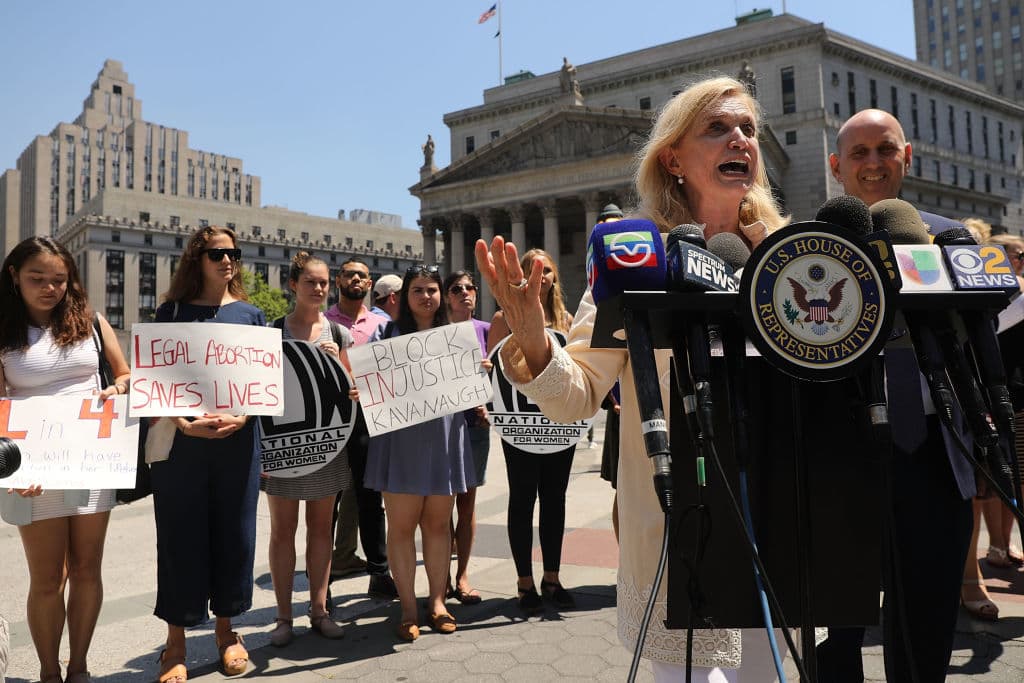 “Ese es el tipo de tiranía que la democracia debe evitar”, aseguró la congresista neoyorquina Malone.
<br>
