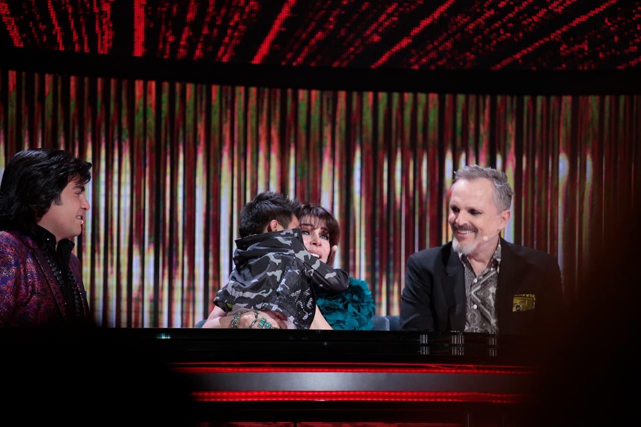 Emocionada, la actriz gritó emocionada: "Ya decía, yo, ya decía yo".