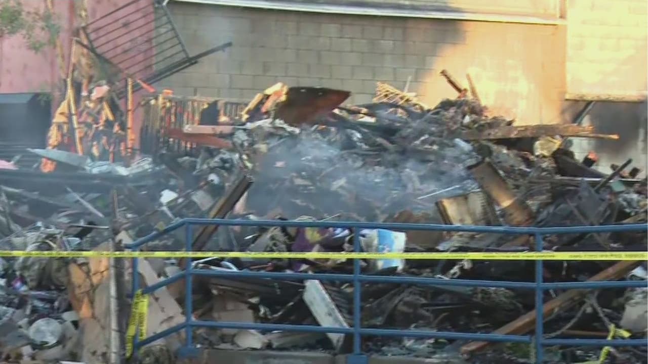 Incendio destruye varios negocios hispanos y departamentos en Inglewood: investigan las causas