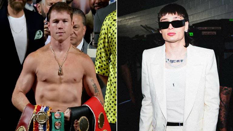 Canelo Álvarez prepara pelea ante Charlo  al ritmo de Peso Pluma