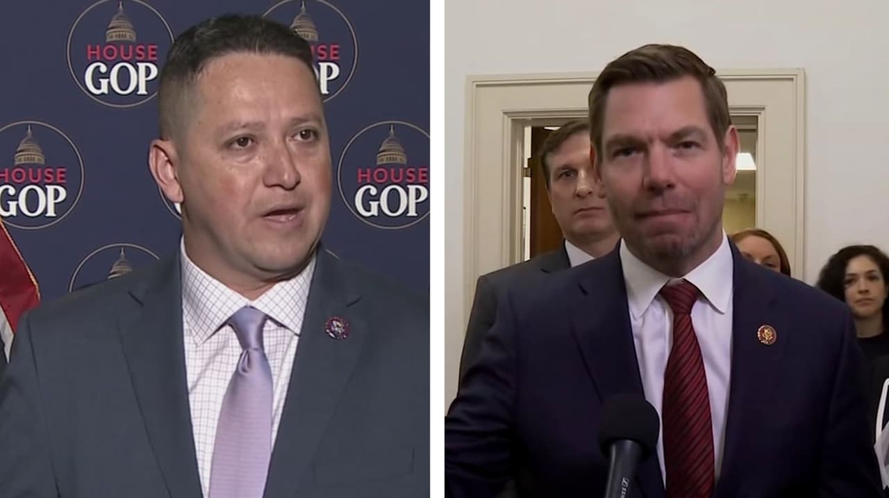 Alianza bipartidista: Legisladoras hispanas se unen para exigir la salida de Eric Swalwell y Tony Gonzales