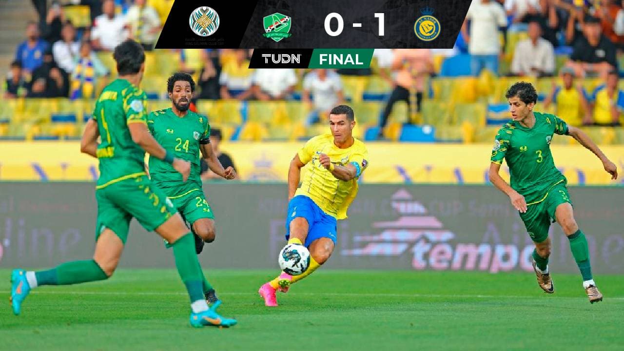 Cristiano Ronaldo anota y mete al Al-Nassar en la Final de la Champions árabe 