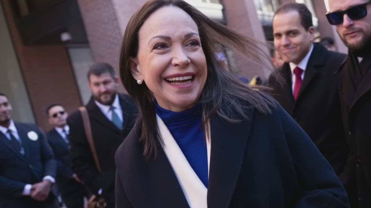 María Corina Machado se reúne con Trump en la Casa Blanca