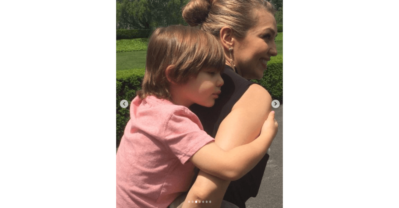 Thalía y su hijo, Matthew Alejandro