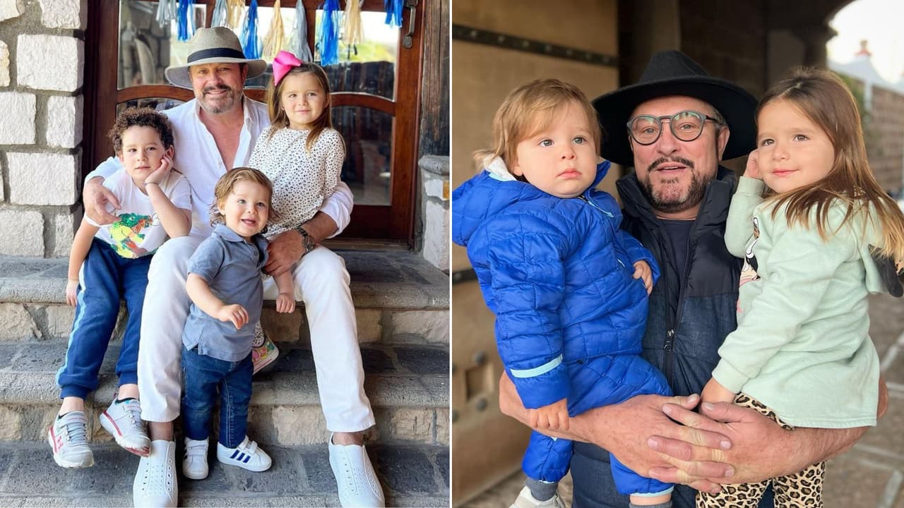 A sus 60 años, Arturo Peniche es un orgulloso abuelo: tiene tres nietos