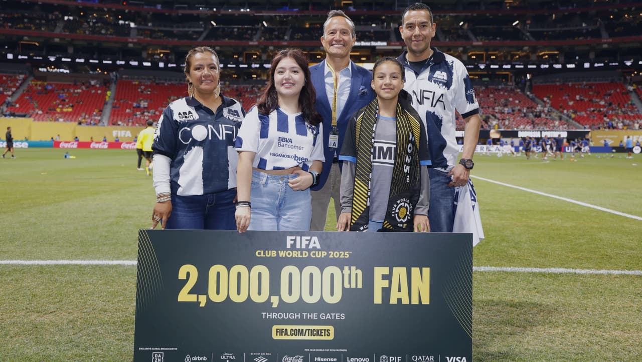 De Monterrey, el aficionado dos millones en el Mundial de Clubes