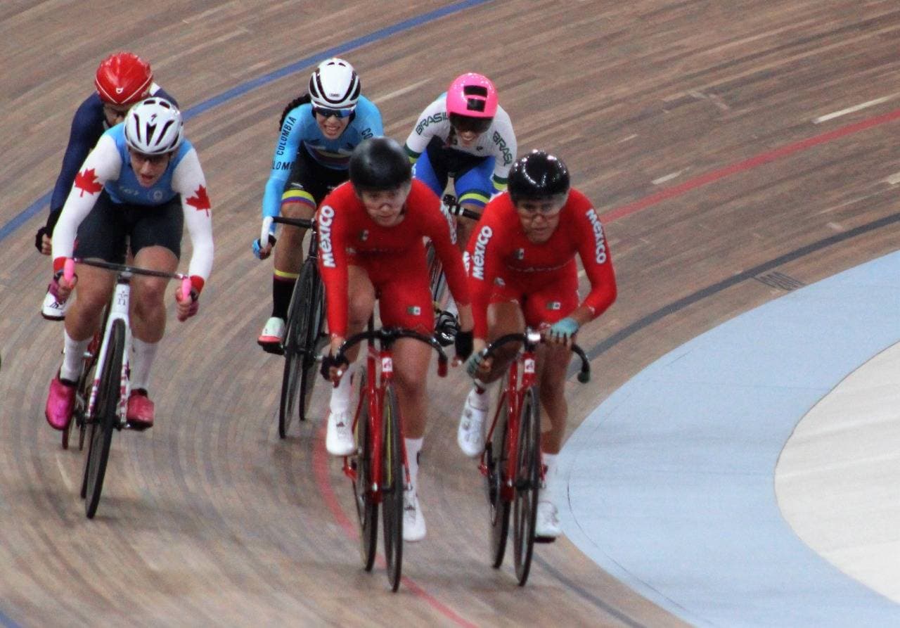 México cosecha la medalla de bronce con ciclismo en la prueba de Madison