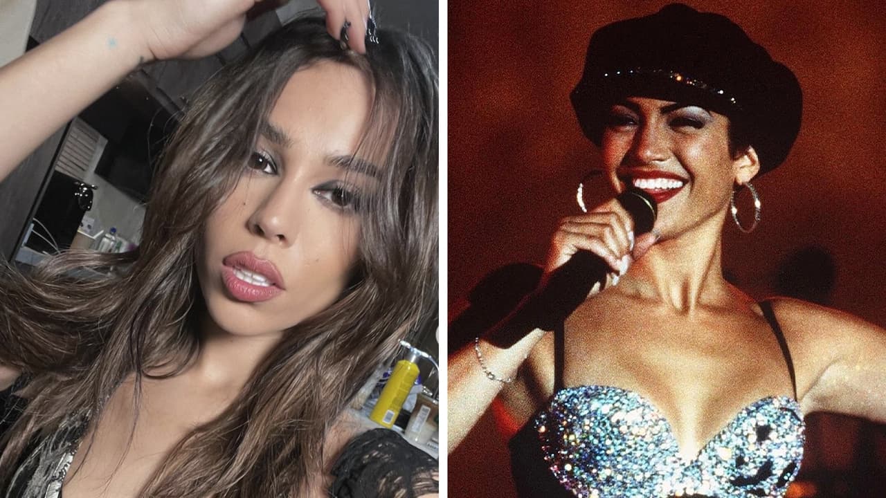Danna Paola impactó a sus fans con un 'cover' de "Como la Flor" de Selena ¡canta igualito!