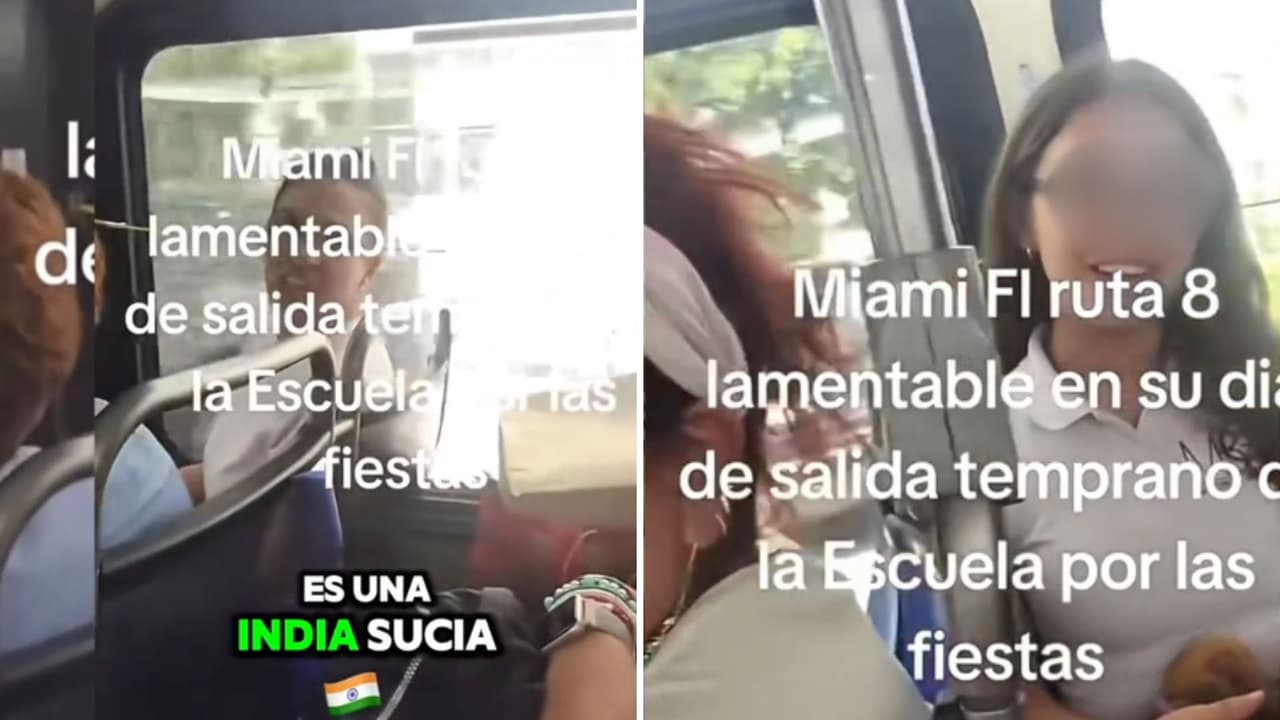 Racismo en autobús de Miami: mujer cubana agrede a adolescente latina
