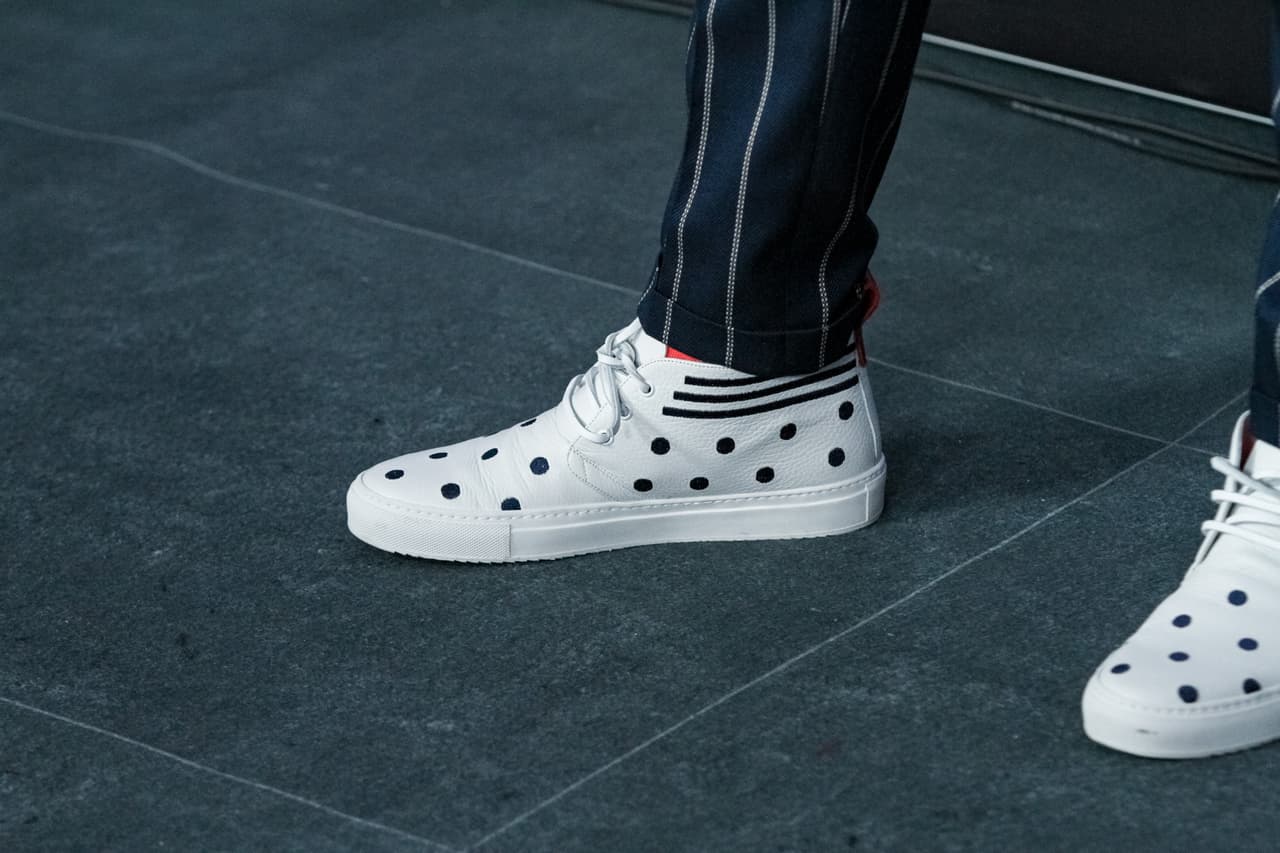 ¿Qué tal su calzado de lunares?