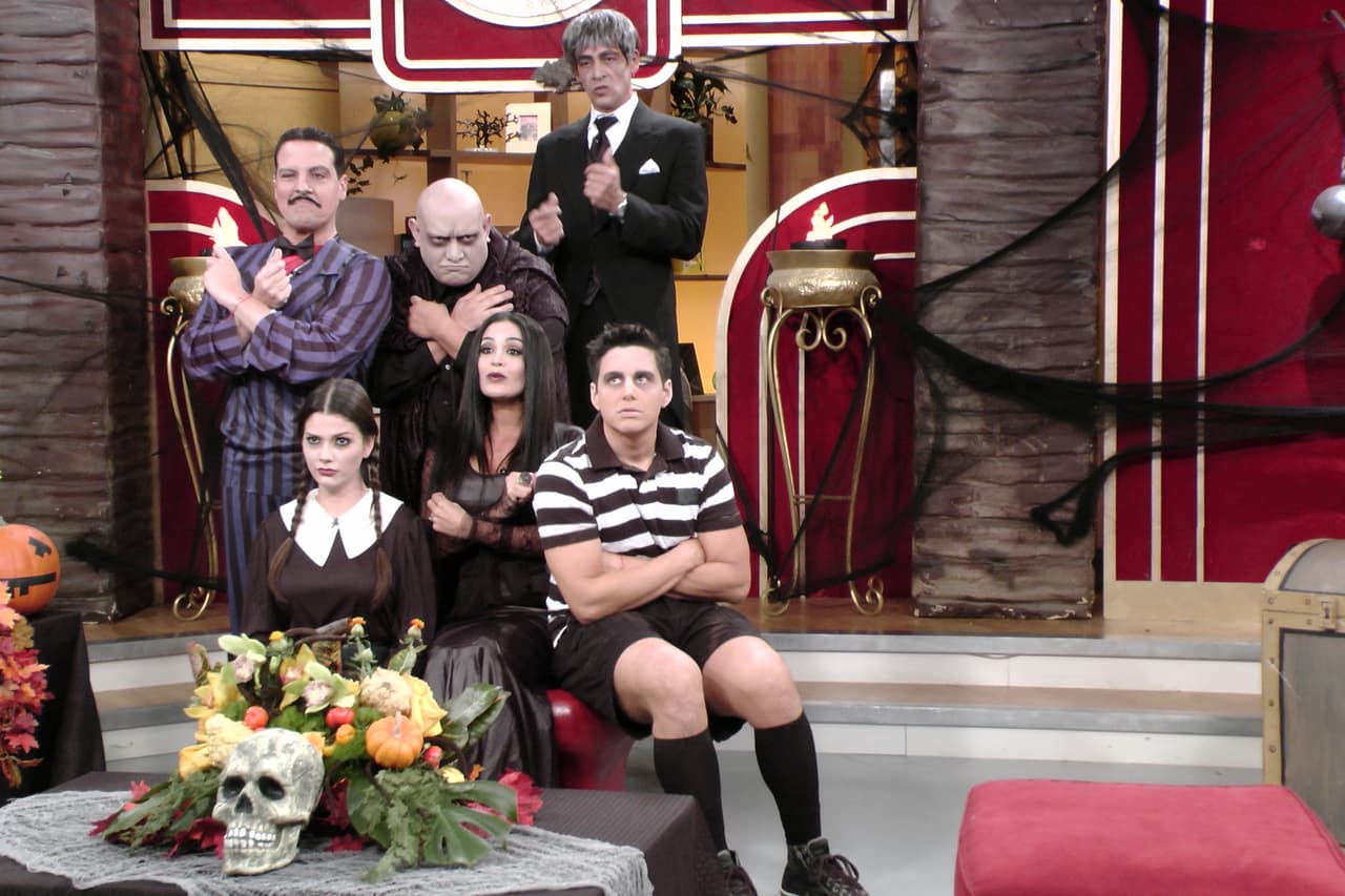 En el año 2012, la producción y presentadores de Despierta América decidieron dar vida a la singular "Familia Addams".
