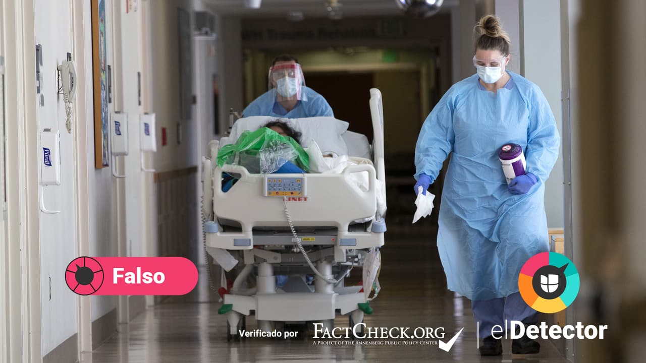 ¿Los contagiados con delta tienen doble probabilidad de ir al hospital si están vacunados?