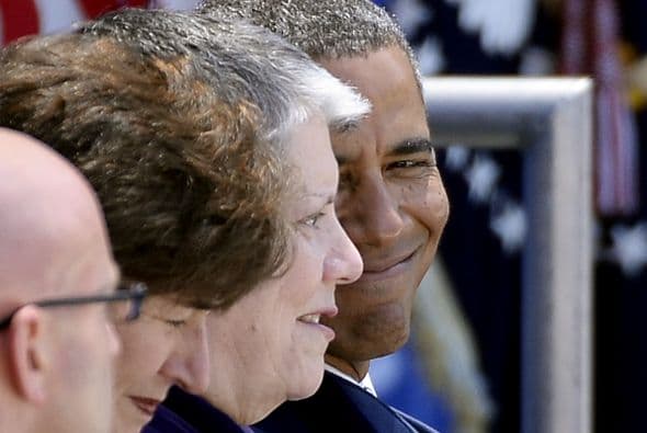 Pero durante el evento, Obama tuvo tiempo para externar su carisma.