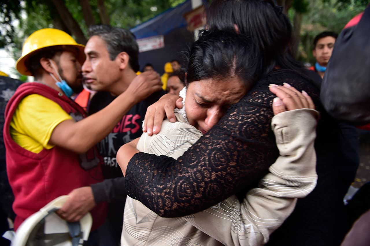Los familiares de María Ortiz lamentan su muerte.