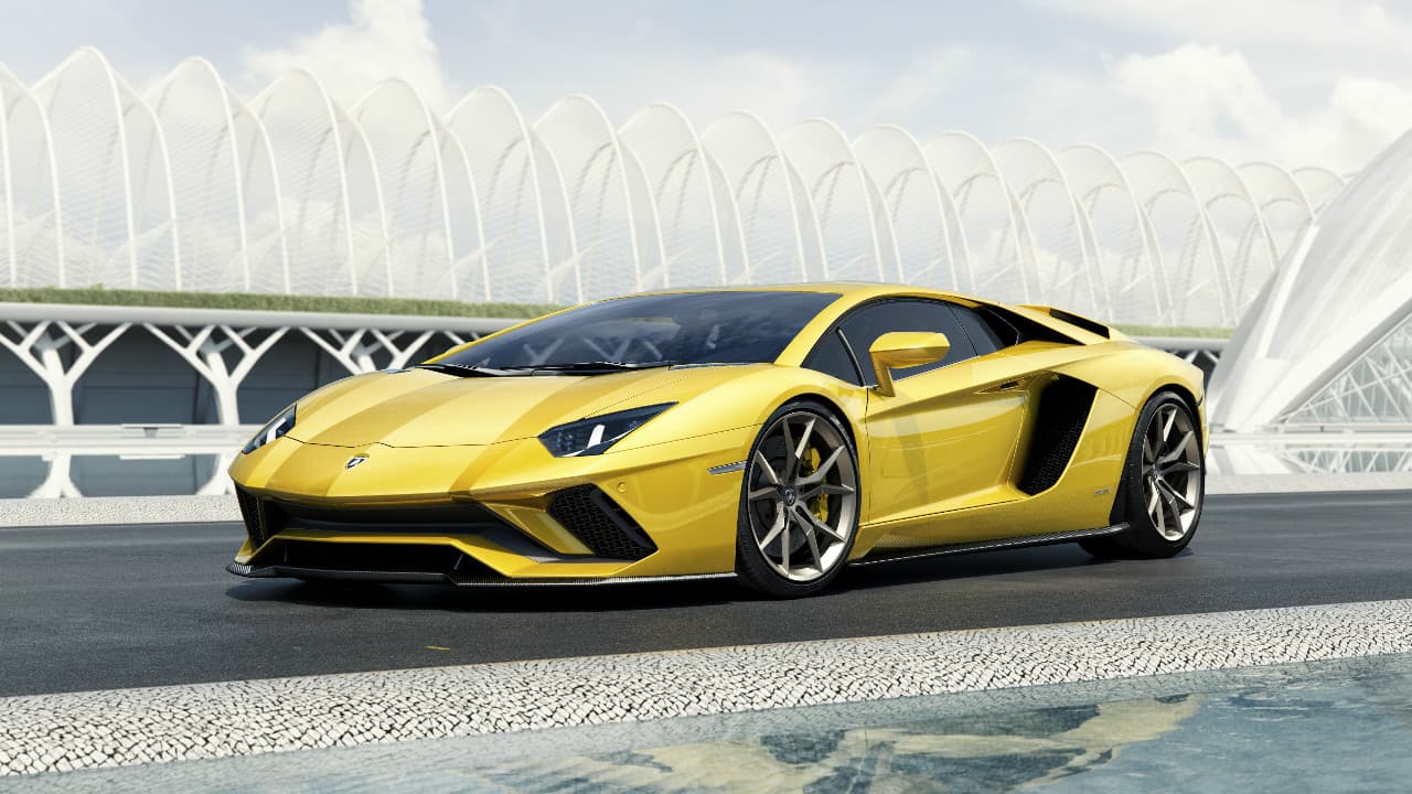 <b>Lamborghini Aventador</b>
<br>Otro auto que fue pensado para ofrecer adrenalina al volante gracias a su aceleración tiene manufactura italiana. El Lamborghini Aventador con su V12 de 6.5 litros de cilindrada genera 
<b>700 caballos de fuerza a 8,250 rpm y 508 lb-pie de torque</b>.