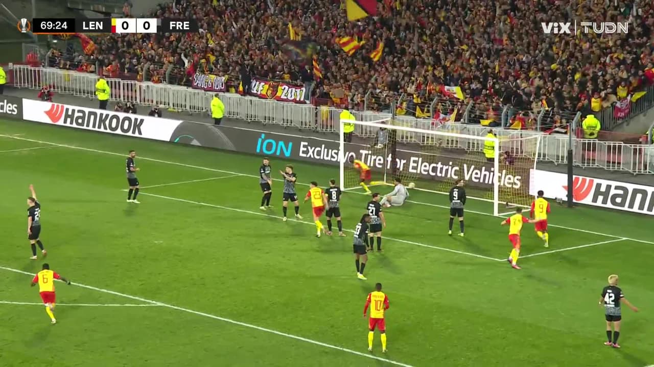 ¡TIRO ATAJADO! disparo por Massadio Haïdara.