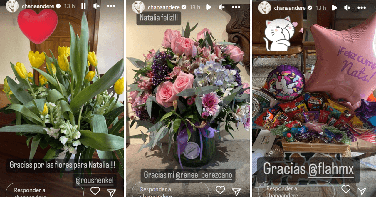 Así celebró Chantal Andere el cumpleaños 14 de su hija